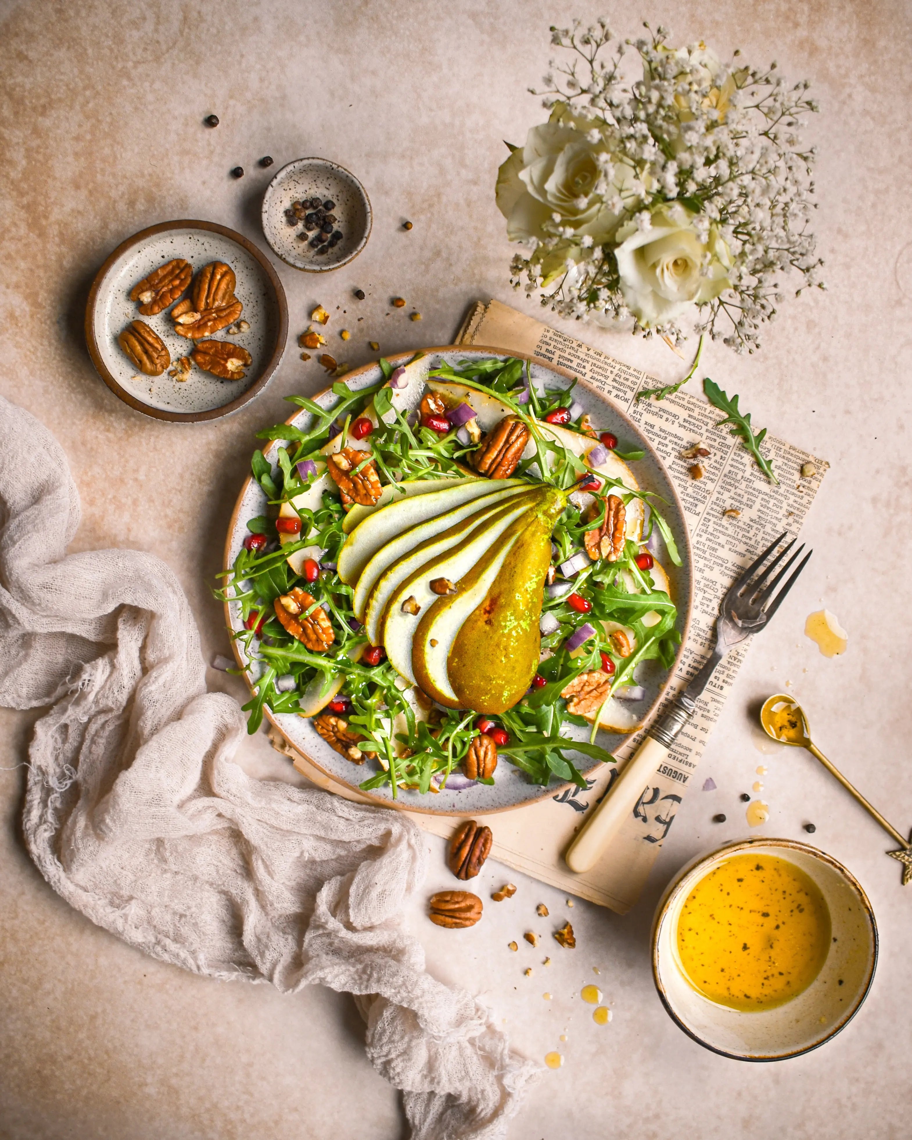 Food Hand Backdrop Krissie Oldroyd Sepia Sands Backdrop | Food & Product Photography ...