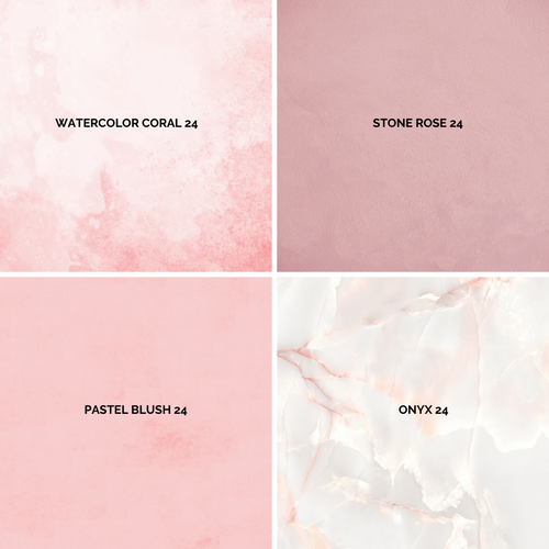Pink Photography Backdrops - 24 x 24