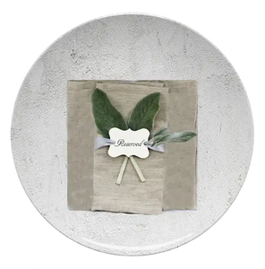 White Concrete Plate